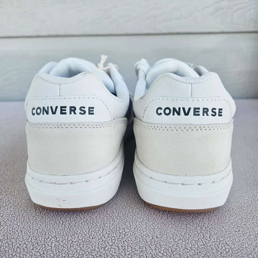 Converse Pro Blaze Classic Ox White Green Low Top Leather Men SZ 10.5 A12404C - Picture 7 of 12